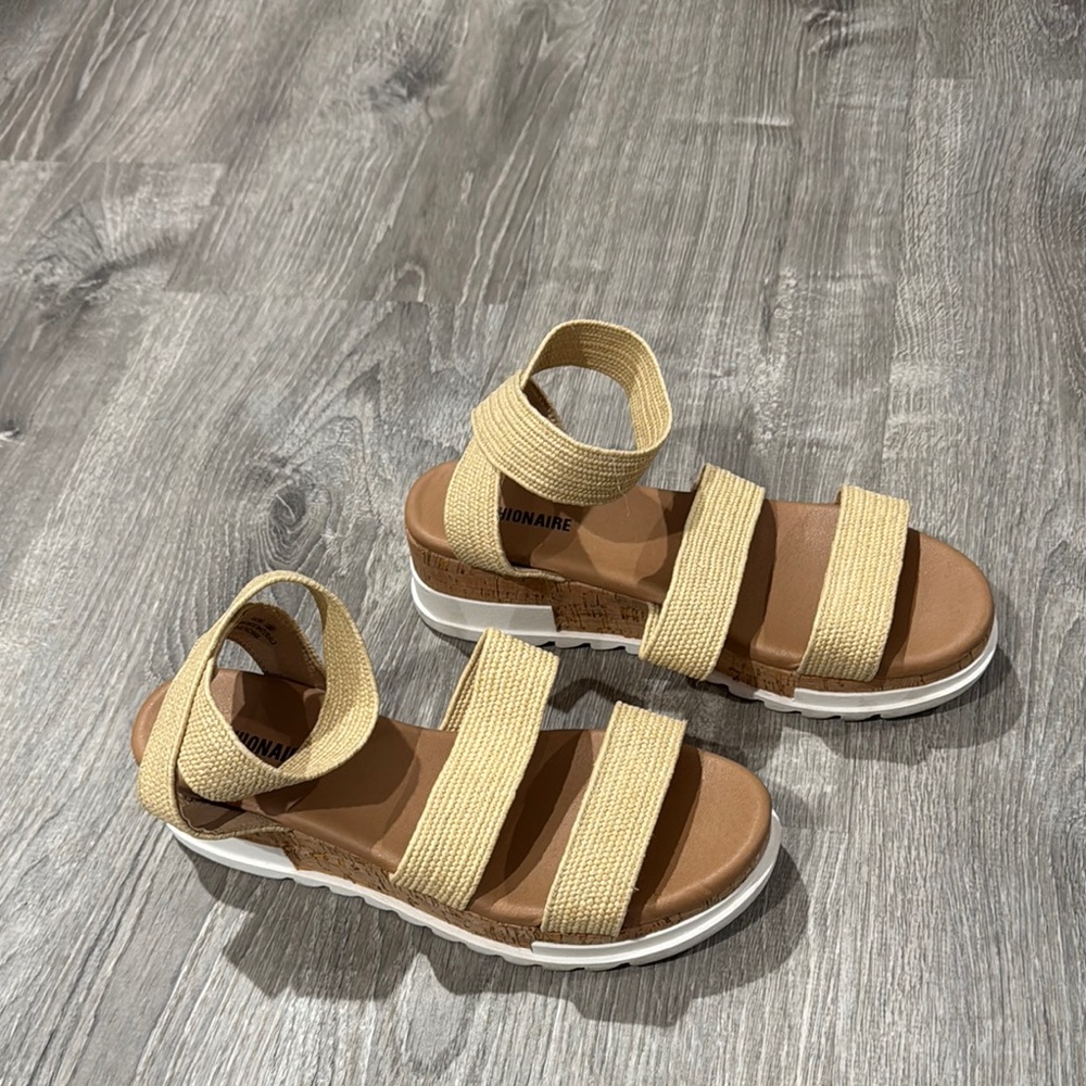 Stylish Beige Sandals